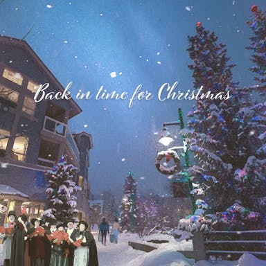 Back In Time For Christmas album artwork